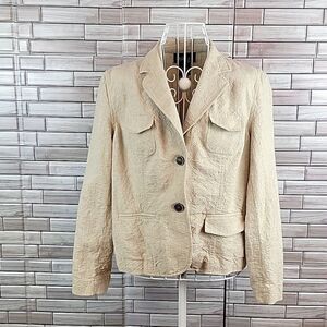 Style & Co linen blazer Size 12P